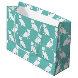 Pit Bull Dog Puppy Pitbull Große Geschenktasche Große Geschenktüte