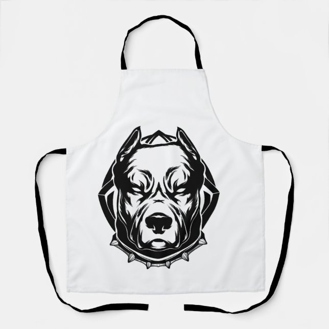 Pit Bull Freunde Schürze (Vorderseite)