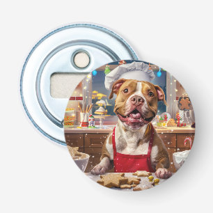 Pit Bull Holiday Baking: Festliche Weihnachten Flaschenöffner