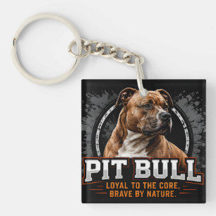 🐾 Pit Bull Liebhaber Familien Stolz 🐾 Schlüsselanhänger