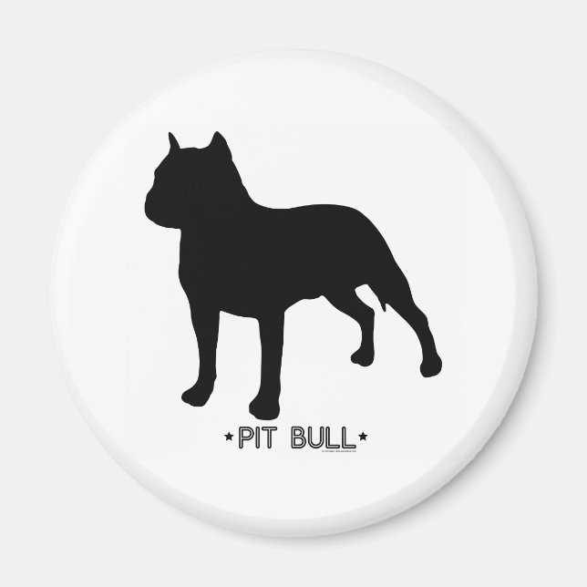 Pit Bull Magnet (Vorne)
