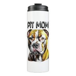 Pit Bull-Mama | Hunde Lover Thermosbecher