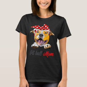 Pit Bull-Mama T-Shirt
