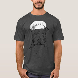 Pit Bull Pittie Dog Cook T-Shirt