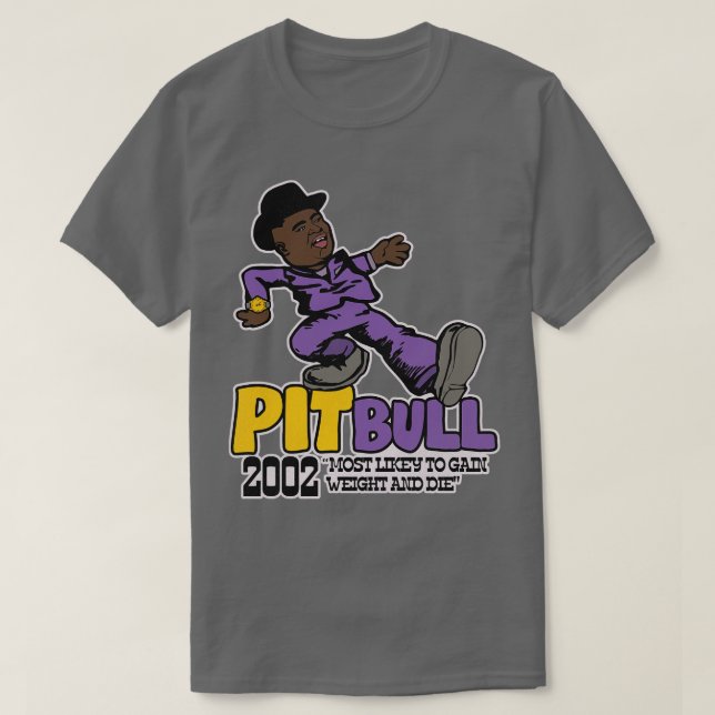 Pit Bull Playa Haters Ball Pimp Walk T-Shirt (Design vorne)