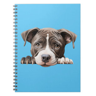Pit Bull Puppy Notizblock