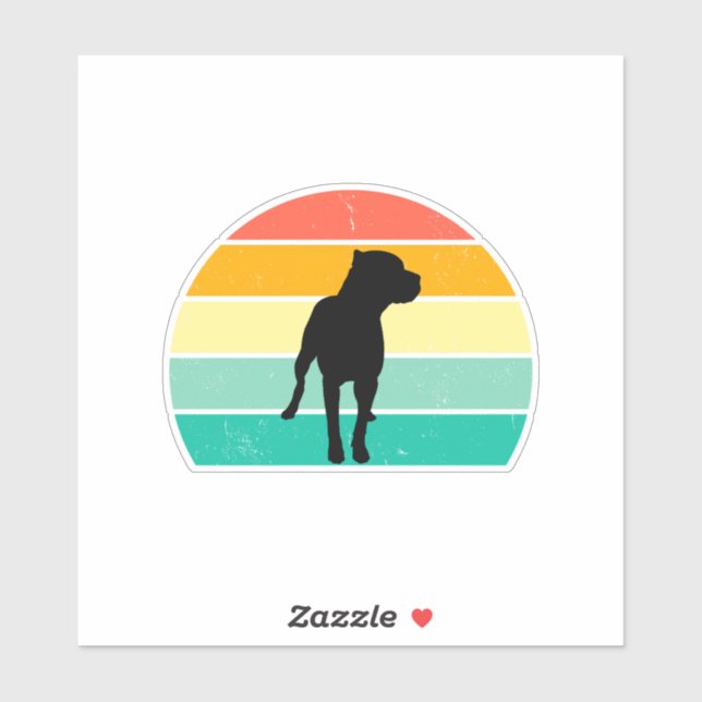 Pit Bull Sticker (Blatt)