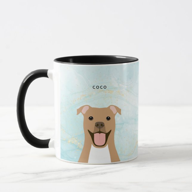 Pit Bull-Tasse Tasse (Links)