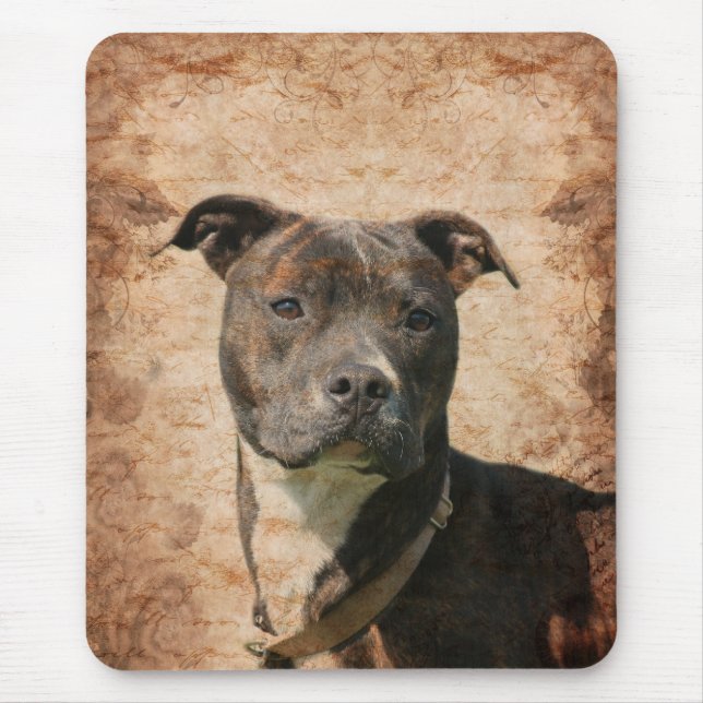 Pit Bull Terrier Mousepad (Vorne)
