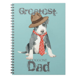 Pit Bull Vater Notizblock
