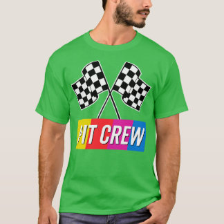 Pit Crew farbig T-Shirt