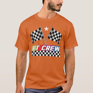 Pit Crew Renntag für Stock Race Day Parties T-Shirt