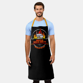 Pit Grillen Grillgeschäft für Raucher anpassen Schürze