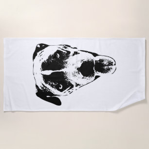 Pit Mix Tinte Kunst Strandtuch