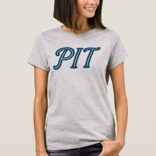 PIT Pittsburgh PA Airport Code - Steel City Travel T-Shirt