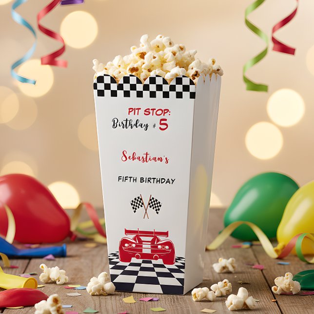Pit Stopp Race Kindergeburtstag Geschenkschachtel (Von Creator hochgeladen)