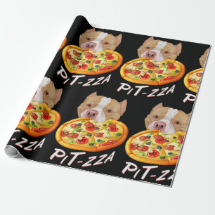 Pit-zza! Pit Bull & Pizza T - Shirt Kaffee Tasse Geschenkpapier