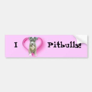 Pitbul Welpen-Autoaufkleber Autoaufkleber