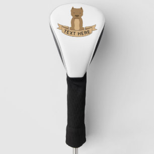 Pitbuli Ribbon-Tag Golf Headcover