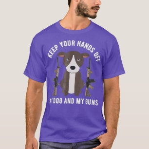 Pitbull 2. Änderung Anti Gun Kontrolle Bear T-Shirt