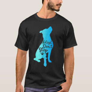 Pitbull Adoptiere Nicht Kaufen Pitbulls Hund Mama  T-Shirt