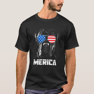 Pitbull America Unabhängigkeitstag 4. Juli Outfit T-Shirt
