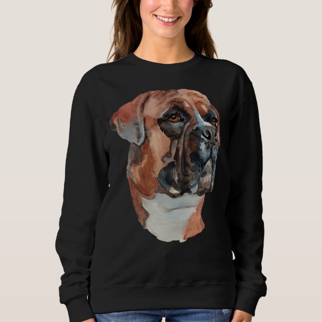 Pitbull Artwork Sketch Sweatshirt (Vorderseite)