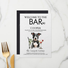 Pitbull Bar Menükarte