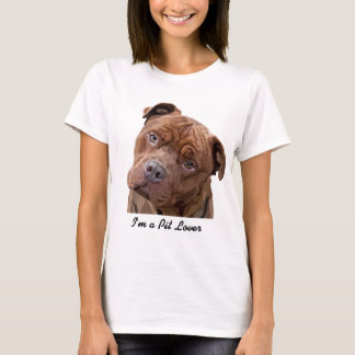 Pitbull "Benz" der Zäune für Fido Geschenkartikel T-Shirt