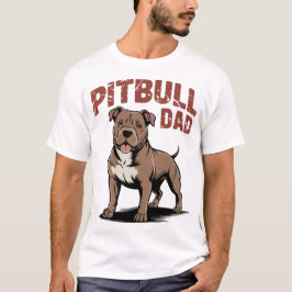 Pitbull Dad T-Shirt