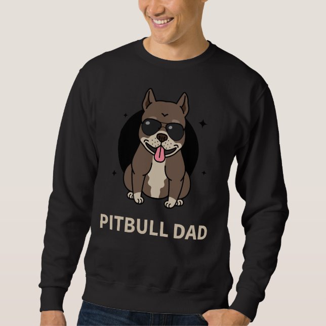 Pitbull Daddy Sweatshirt (Vorderseite)