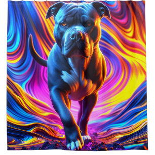 Pitbull Duschvorhang