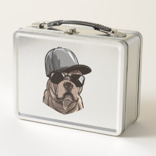 Pitbull Gangster Metall Brotdose
