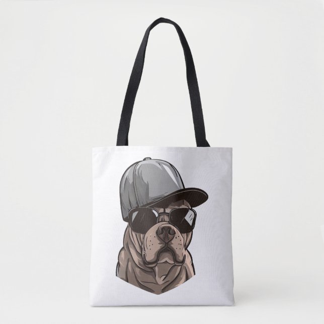 Pitbull Gangster Tasche (Vorderseite)