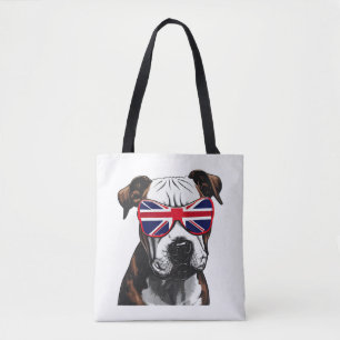 Pitbull Großbritannien Tasche