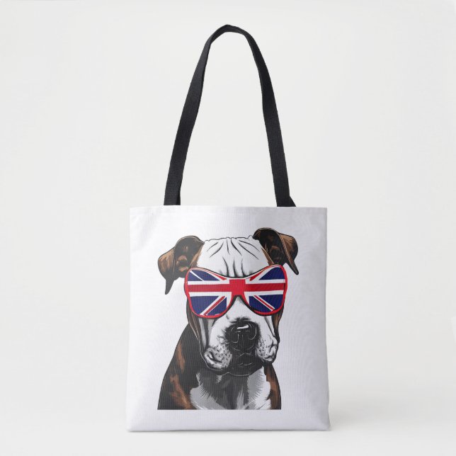 Pitbull Großbritannien Tasche (Vorderseite)