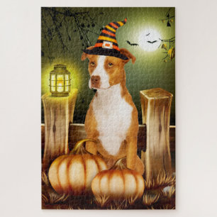 Pitbull-Halloween-Puzzle