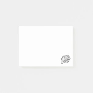 Pitbull handgezeichnetes Foto Hund Tierliebhaber P Post-it Klebezettel