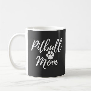 Pitbull Hund Mama Muttergeschenk für Hund Lover Kaffeetasse