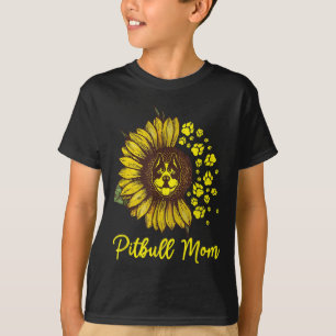 Pitbull Hund Tattoo I Liebe Mama Tattooot Lover Mo T-Shirt