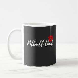 Pitbull Hund Vater Geschenk für Hunde Liebhaber Kaffeetasse