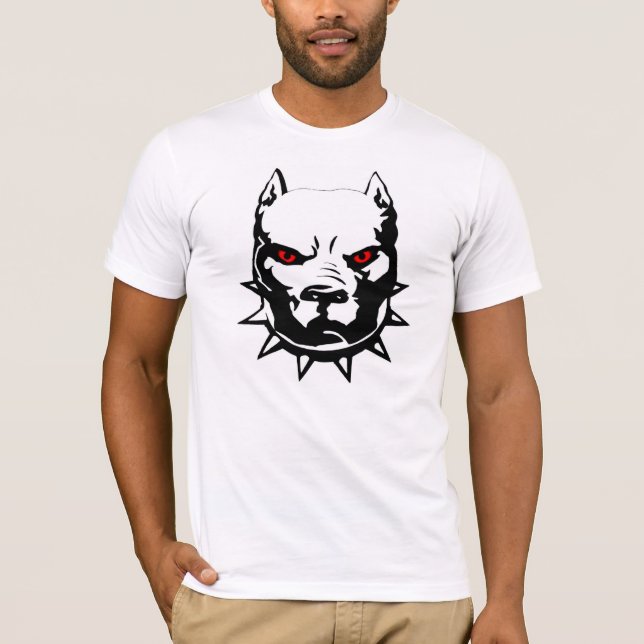 PITBULL HUNDEt-shirt T-Shirt (Vorderseite)