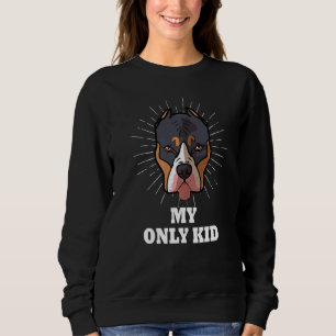 Pitbull ist meine einzige Pittie Pitbull Mama Sweatshirt