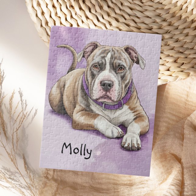 Pitbull Jigsaw Puzzle (Von Creator hochgeladen)