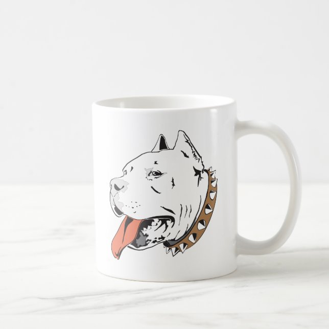 Pitbull Kaffeetasse (Rechts)