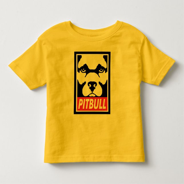 PITBULL - Kleinkind Kleinkind T-shirt (Vorderseite)