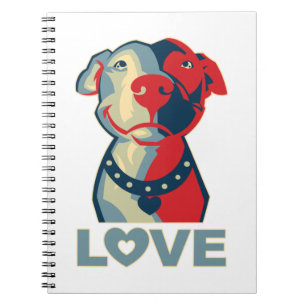Pitbull - LIEBE Notizblock