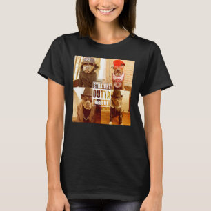 Pitbull Liebe Straight Outta Rescue Funny Pit Bull T-Shirt