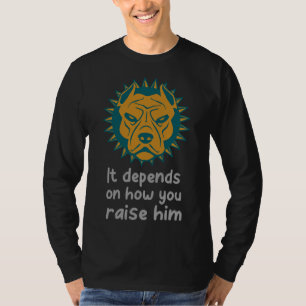 Pitbull liebt es, wenn man sie aufzieht T-Shirt