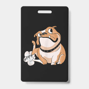Pitbull Lover Funny Bulldog Hund Mama Lover Ausweis